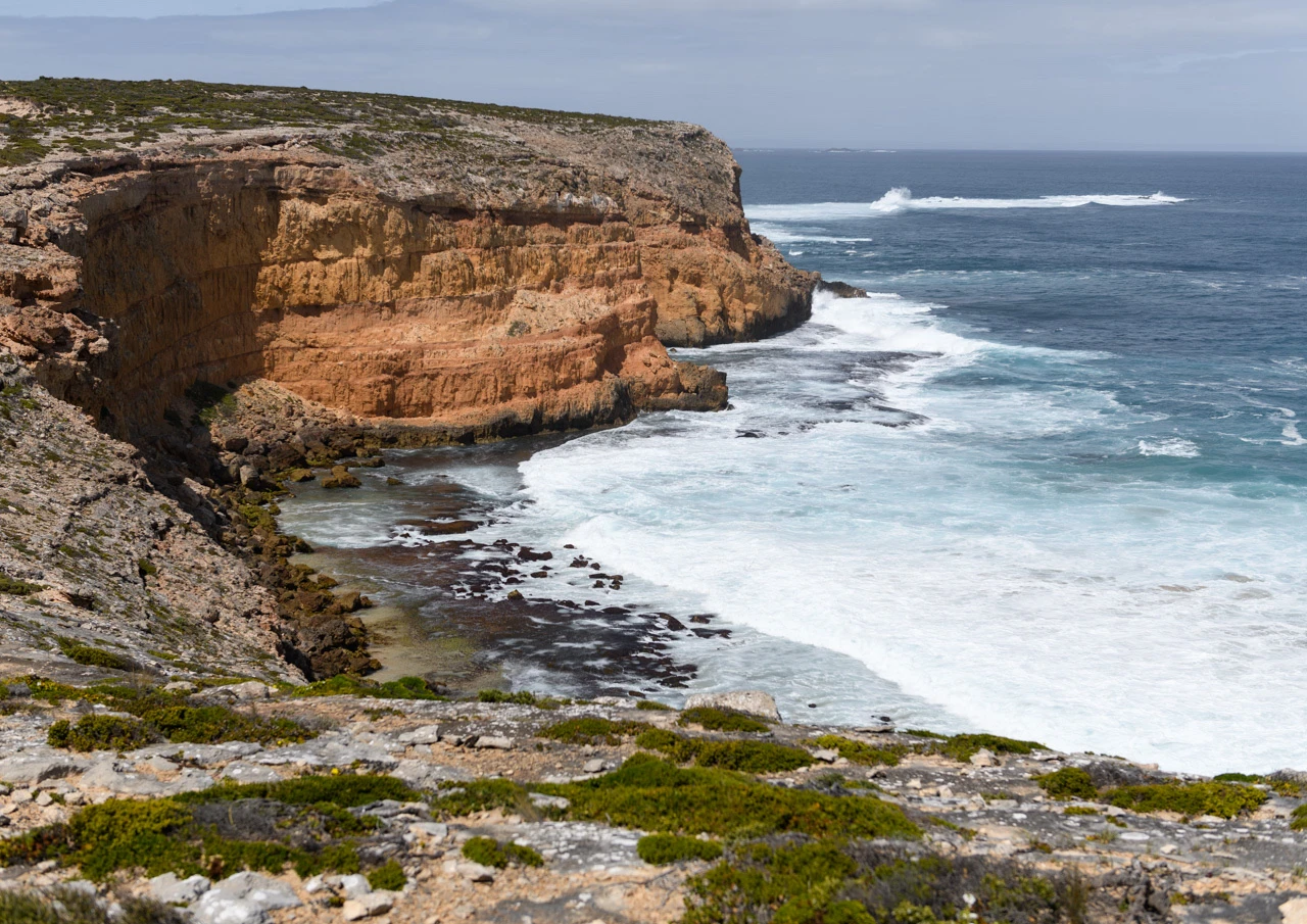 Cliffs South Australian coastline