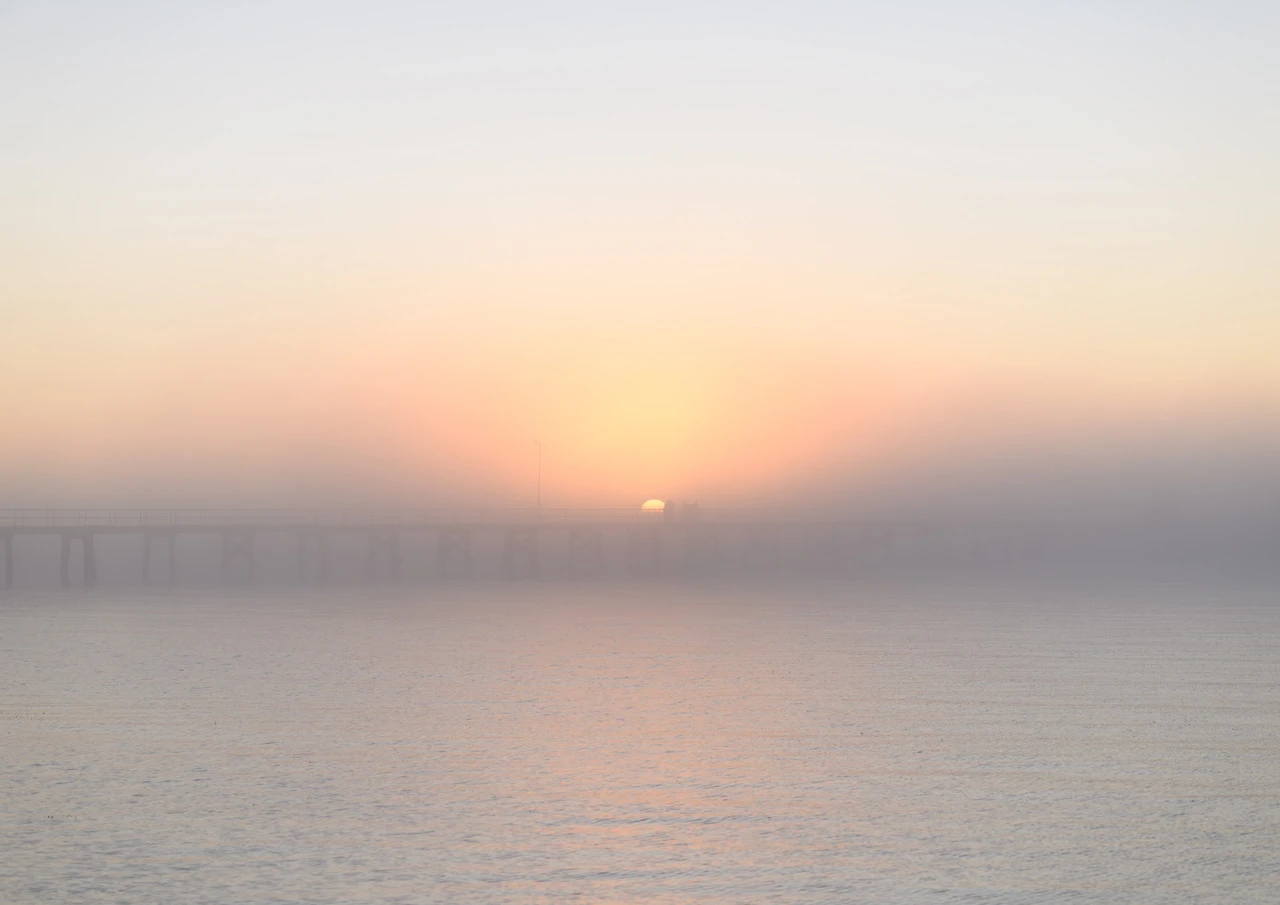 Foggy morning Marion Bay Foggy morning