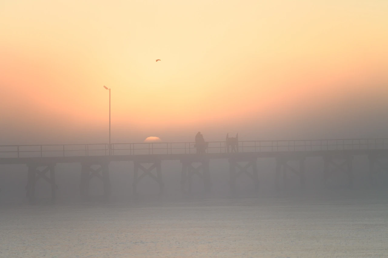 Sunrise Sunrise on a foggy morning