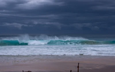 Photographing a huge winters storm
