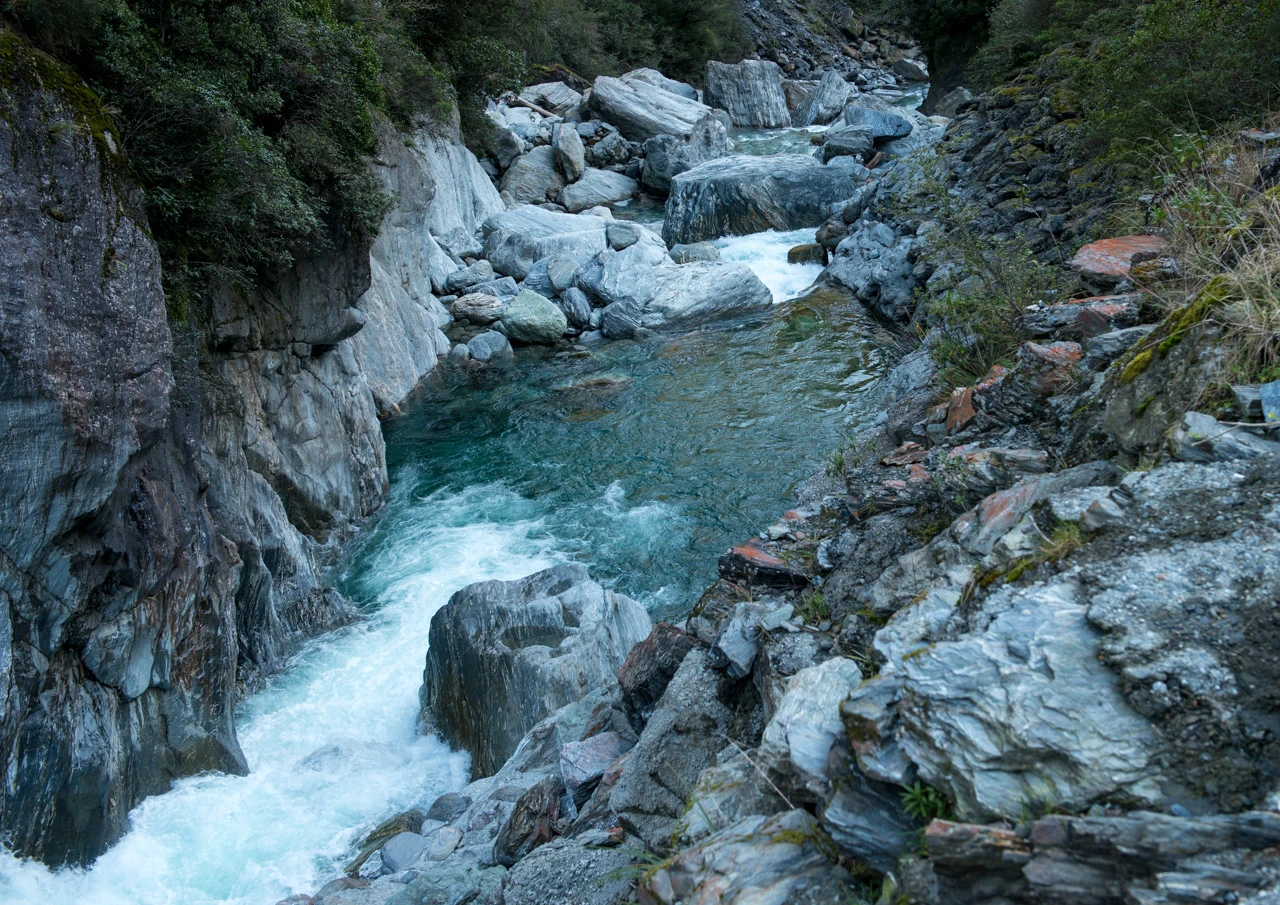 River rules my life A river in New Zealand