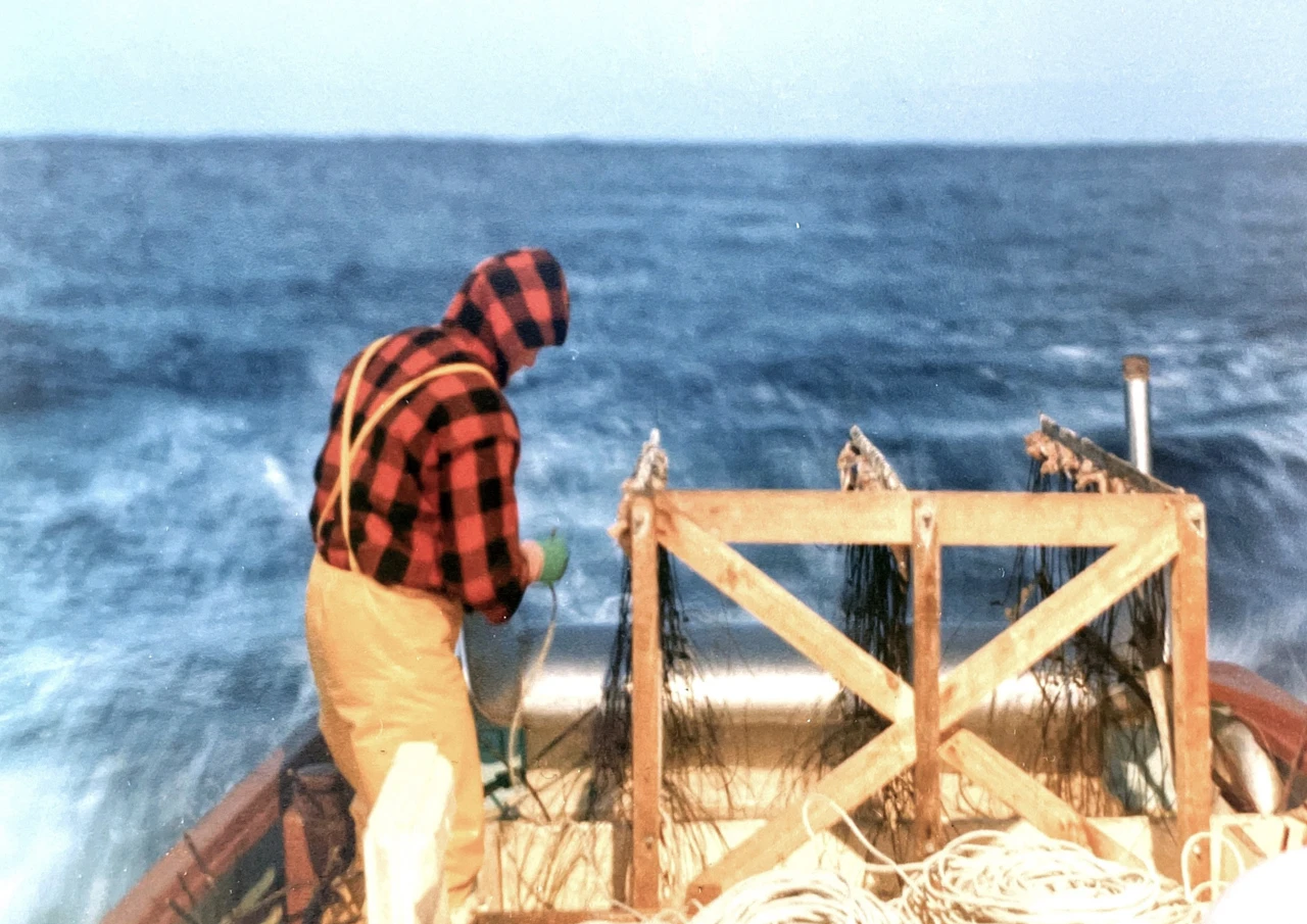 Fisherman out at sea-2 fisherman out at sea