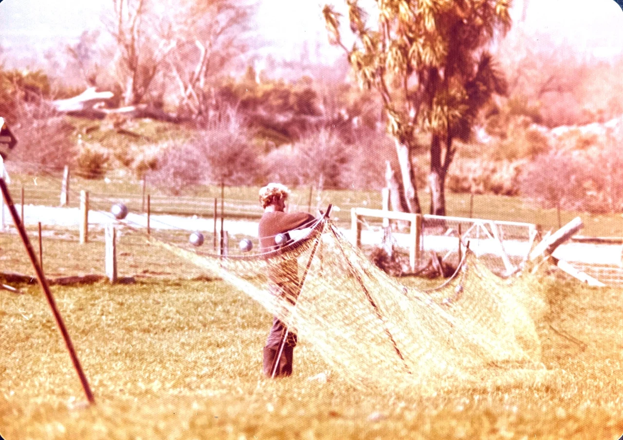 Making nets for fishing Making nets for fishing