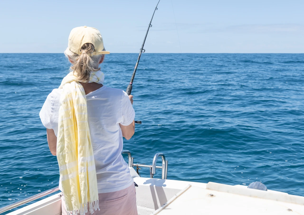 Wendy Philip out fishing Out fishing Wendy Philip