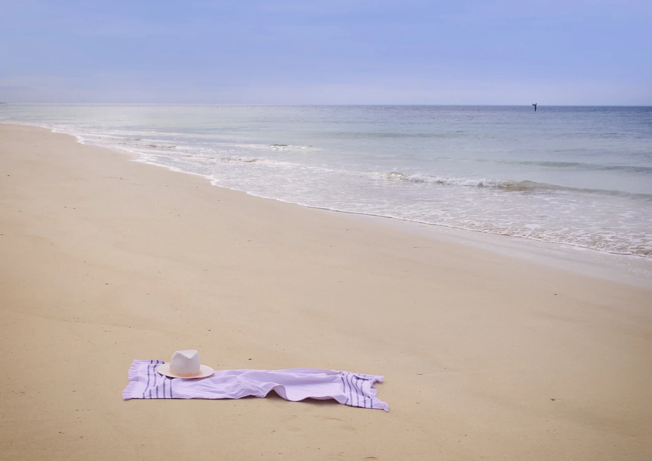 Towel on Willyama beach Yorke Peninsula