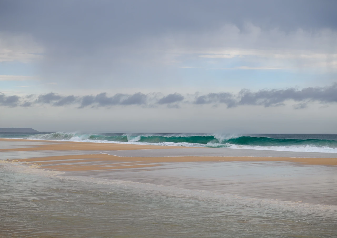 West Cape and a strange sky