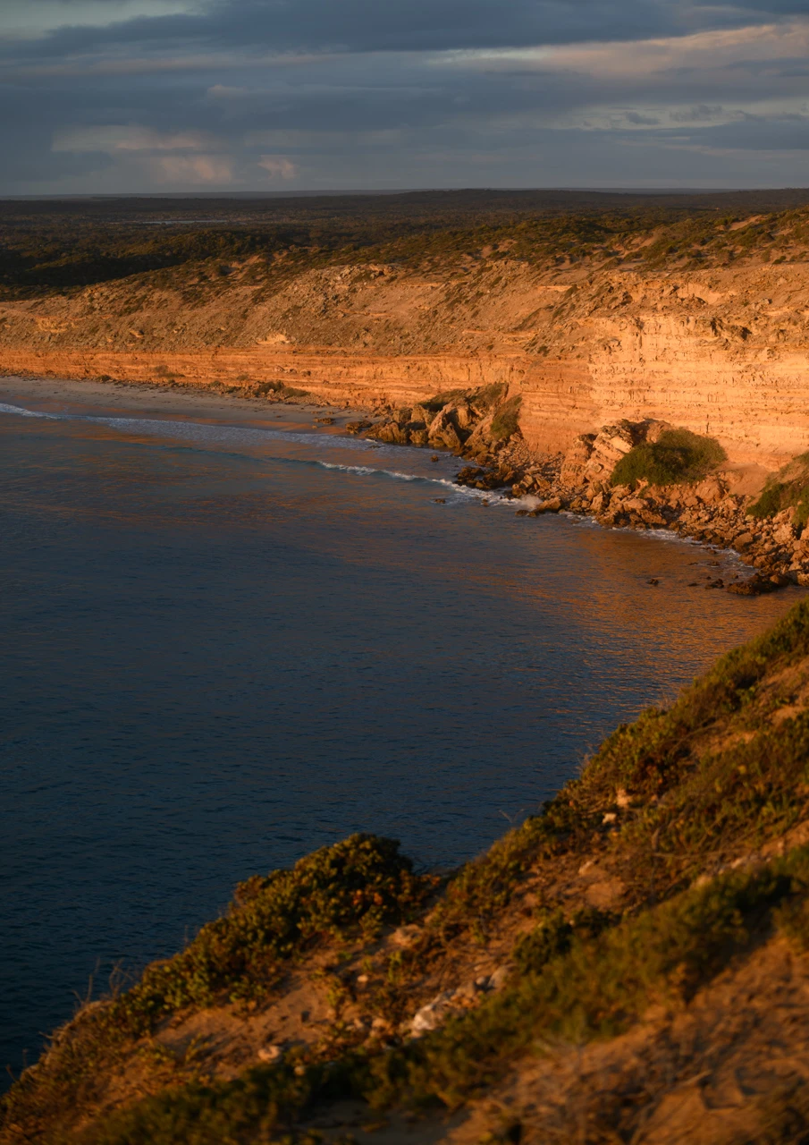 Cliffs and ocean 