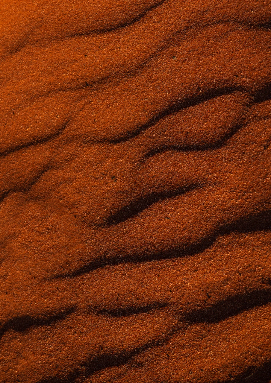 Red or orange earth Australia