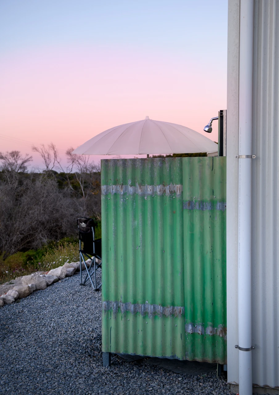 Outdoor shower