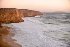 Ethels cliffs at Sunset Yorke peninsula
