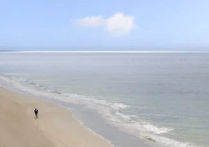 walking along Willyamas beach Yorke Peninsul;a